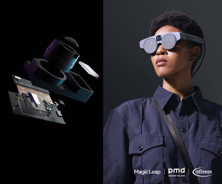 Infineon und pmdtechnolgies entwickeln 3D-Tiefenerkennungstechnologie für Magic Leap 2 – ermöglichen zukunftsweisende industrielle und medizinische Anwendungen